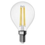 Emos žárovka Led žárovka Filament Mini Globe / E14 / 3,4 W (40 W) / 470 lm / neutrální bílá