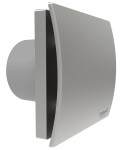 CATA - SILENTIS UC T 10 koupelnový ventilátor axiální s časovačem, 8W, potrubí 100, stříbrná 01221100