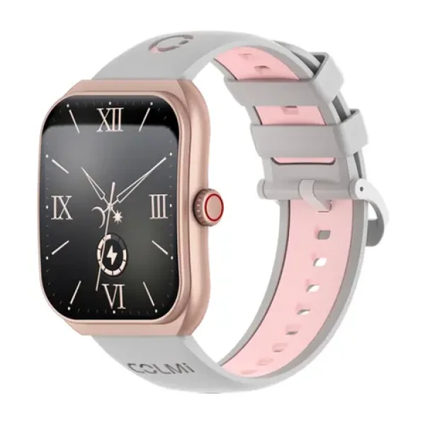 COLMi P86 růžově zlatá / Chytré hodinky / 1,93" AMOLED / měření tlaku / Bluetooth volání (P86 Rose Gold)