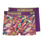 Pánské boxerky 2 pack 42589 Spin - HENDERSON vícebarevná L
