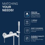 GROHE - Essence Vanová baterie s příslušenstvím, chrom 33628001