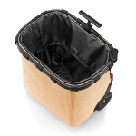 Nákupní košík na kolečkách Reisenthel Carrycruiser Frame Raffia black