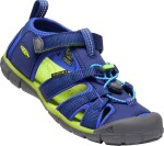 Dětské sandály Keen Seacamp II CNX YOUTH blue depths/chartreuse Velikost: 36