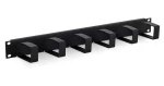 Triton RAC-VP-X21-A1 / 19" vyvazovací panel 1U / 6x háček / 70x40mm / šedá (RAC-VP-X21-A1)