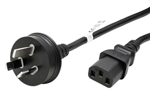 EFB napájecí kabel AU (AS 3112) - IEC C13 černý / Napájecí kabel / 1,8 m (EK493.1,8)
