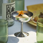 HAY Pohár na zmrzlinu Italian Stainless Steel, stříbrná barva, kov