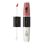 Dermacol 16H Lip Colour - Dlouhotrvající barva na rty č.23, 4 ml + 4 ml