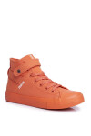 Women's High Sneakers Big Star Orange Velikost: