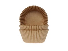 Alvarak košíčky na muffiny Hnědé (50 ks) 3,2 x 5 cm