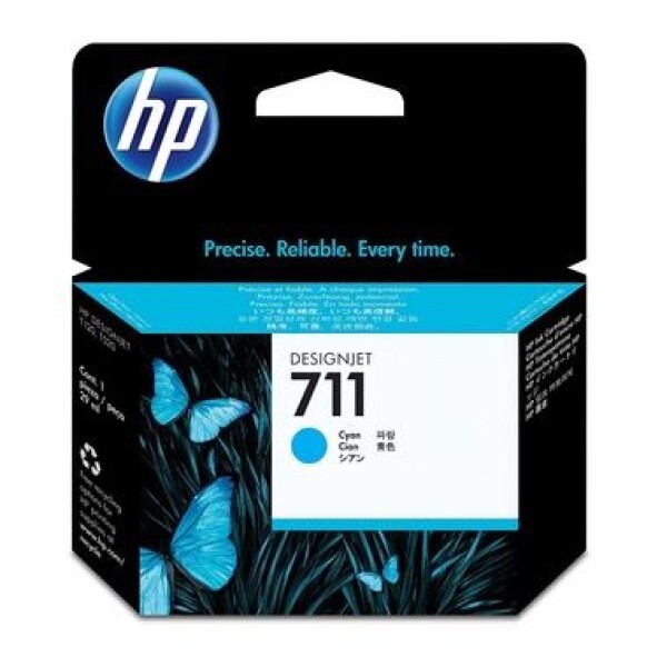 HP CZ130A originální cartridge 711 / DesignJet T120/T520 / 29 ml / modrá (CZ130A)