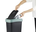 Odpadkový koš TWIST krémově zelená