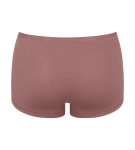 Dámské kalhotky GO Daily Cotton Short 3P - BROWN - sv. hnědé 1141 - SLOGGI BROWN M