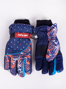 Dětské zimní lyžařské rukavice Navy Blue 16 Yoclub