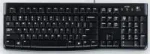 Logitech K120 černá / Klávesnice / USB / Italian layout (920-002492)