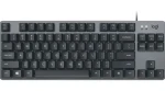 Logitech K835 šedá / Herní klávesnice / TKL / GX Blue / DE Layout / USB (920-010008)