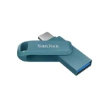 SanDisk Ultra Dual Drive Go 64GB modrá / Flash disk / USB-A + USB-C / čtení až 150 MB/s (SDDDC3-064G-G46NBB)