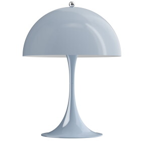 Louis Poulsen Přenosná lampa Panthella 250 Opal Pale Blue, modrá barva, plast
