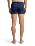 Pánské merino boxerky ICEBREAKER Mens Merino 150 Anatomica Boxers Moss Bloom, Midnight Navy/Aop velikost: XL