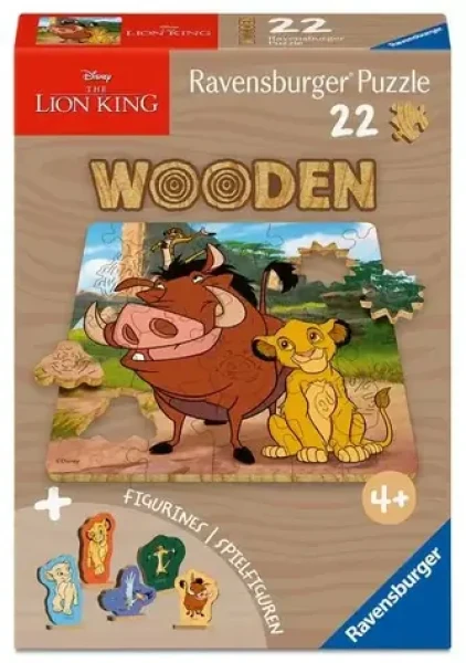 RAVENSBURGER Dřevěné puzzle Disney: Lví král