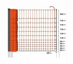 Expert sada solární ohradník - Kompletní přenosná schránka + 2J zdroj, panel 40 W, síť drůbež 112 cm