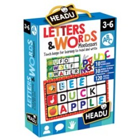 Headu: Montessori Bingo - Písmena a slova