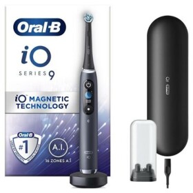 Oral-B iO Series 9 Black Onyx / Elektrický zubní kartáček / magnetické iO / 7 režimů / časovač / senzor tlaku (408666)