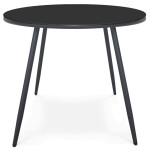 Zahradní stůl 90x90cm, kov, šedá, AZT-L1352 GREY