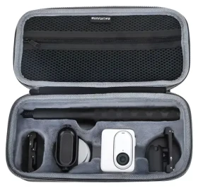 Sunnylife IST-B675 černé / Pouzdro / Insta360 GO 3, GO 3S / tkanina a flanel (IST-B675)