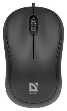 Defender Patch MS-759 černá / Drátová optická myš / 1000 DPI / USB / 1,1 m (52759)