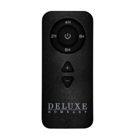 DeluxeHomeart Dálkový ovladač k LED svíčkám Deluxe Homeart, černá barva, plast