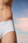 Pánské slipy Basic Midi 2P - WHITE - bíle 0003 - SLOGGI WHITE 6