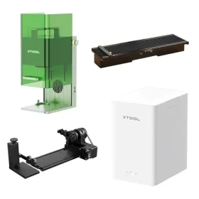 XTool F1 / Laserová gravírka 2v1 - luxusní sada / 10W + 2W IR / Wi-Fi / USB (P5010308)