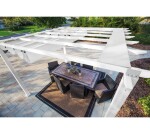 Hliníková pergola – Florida (bílá)