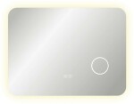 Kielle - Idolio Zrcadlo s LED osvětlením a vyhříváním, 60x80 cm, kosmetické zrcátko 50324021