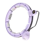 HMS HHM13 Masážní hula hoop se závažím. magnety a počítadlem fialová (5907695552621)