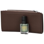 Trendy dámská koženková peněženka Coveri Elaya, coffee