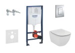 GROHE - Rapid SL Sada pro závěsné WC + klozet a sedátko Ideal Standard Tesi 38528SET-KF