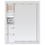 ABN SZ130AL0502 Elektroměrový rozvaděč Obsah 1 ks