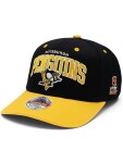 Mitchell & Ness Pánská kšiltovka Pittsburgh Penguins NHL Team Arch Classic Red Stretch-Snap