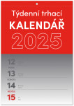 Kalendář 2025 Trhací týdenní A5