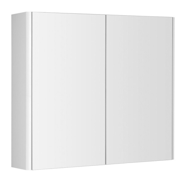 AQUALINE - DENEB galerka 80x70x18cm, bílá mat DN080