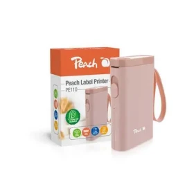 Peach PE110 růžová / Tiskárna štítků / Bluetooth / termotisk / 203 x 203 DPI (PE110-pi)