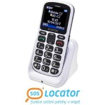 Aligator A321 Senior bílo-šedá / CZ / 1.8 / Dual-SIM / microSD (A321WT)