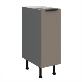 Spodní skříňka Aria ANT 30 D CARGO BB Barva korpusu: Antracit, Barva dvířek: TA - Sandgrau AFM