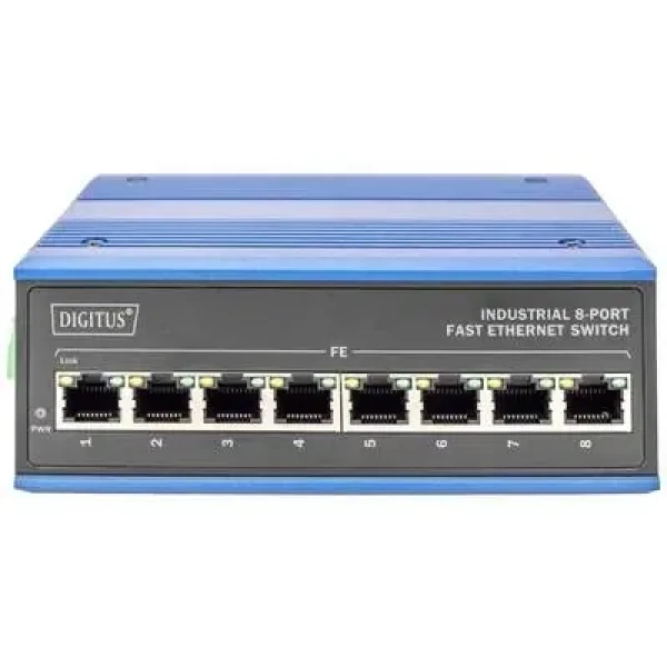 Digitus DN-650106 / Switch / Průmyslový / 8x Gigabit / IP40 (DN-650106)