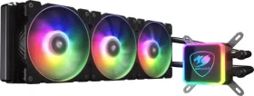 Cougar Aqua ARGB 360 černá / Komplet vodního chlazení / 3x 120mm / 600-2000 RPM / 39.55 dBA (4710483771194)