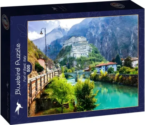 BLUEBIRD Puzzle Pevnost Bard, Itálie