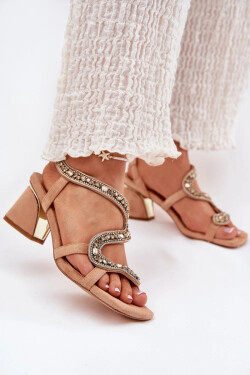 Sandály na podpatku model 212357 Step in style 40