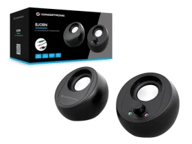 Conceptronic BJORN01B černá / PC reproduktory / 2.0 / 10 W RMS / Bluetooth 5.0 / USB (BJORN01B)