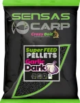 Sensas Super Feed Garlic Dark / Pelety / 650 g / 2 mm (88561)